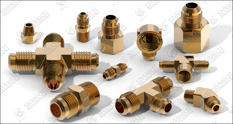 Lead Free Brass Flare Fittings