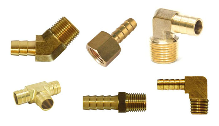 Brass Hose Barb Fittings