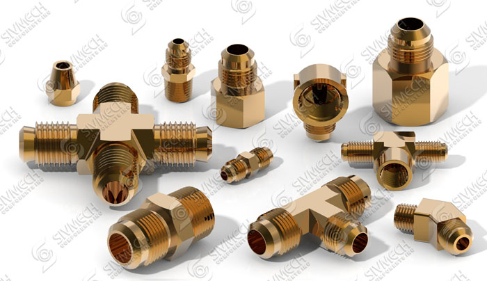 Lead Free Brass Flare Fittings